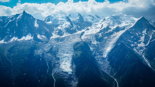Tour du Mont Blanc in the Alps