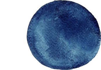 Abstract dark grey brush stroke circle shape background banner.