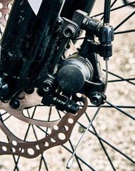 Bicycle front disc brakes, bike brake system.