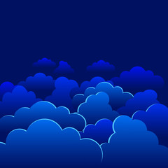 blue sky background
