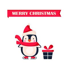 Penguin illustration 