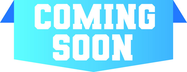 coming soon template color editable. symbol vector sign isolated on white background. Simple logo vector illustration for graphic and web design.
