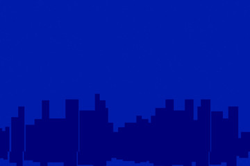 Obraz premium Night city vector 