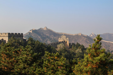 Naklejka premium great wall of china jinshanling