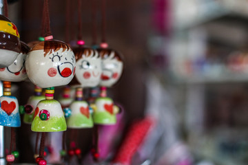 Thai cute craft happy dolls