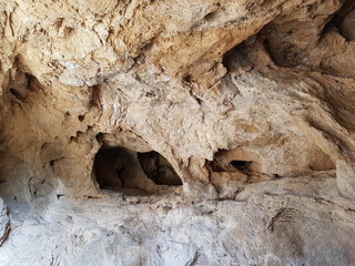 Beautiful view of Caves and Mountains.