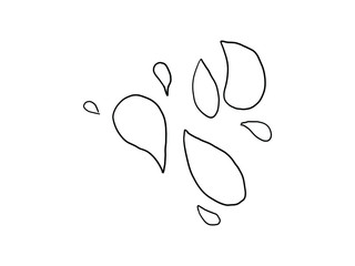 raindrop doodles