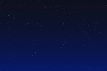 Night sky illustration 