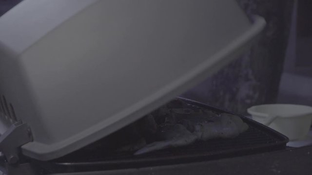 4k-24. BBQ chicken medium shot