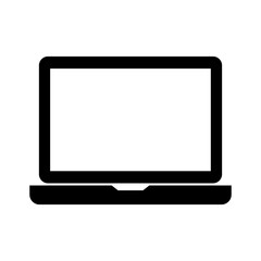 Laptop computer icon