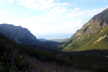 tatry czerwony szlak na rysy Słowacja  