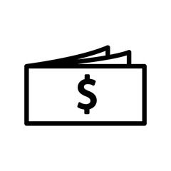 Paper money icon