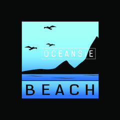 Beach illustration 