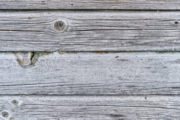 Old and rough wood background in natural Gray colour