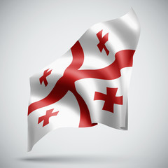 vector 3d flag isolated