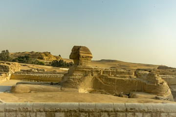 Gran Esfinge de Guiza. El Cairo. Egipto.