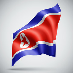 vector 3d flag isolated