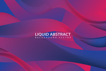 elegant liquid abstract background template purple color vector design