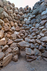 Nuraghe Sa Domu 'e s'Orcu in Sarroch, Italy