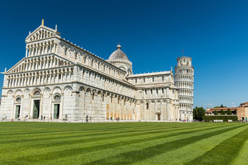 Pisa tower and cathedral