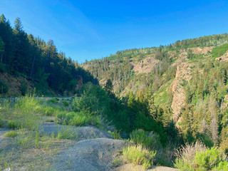 Fototapeta na wymiar mountain landscape in Colorado