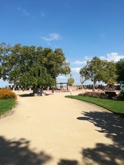 Jardim da porra do sol. Santarém. Portugal
