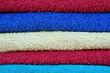 Handtücher - Stapel - verschiedene Farben
