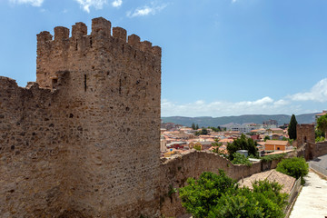 Pisan city walls in Iglesias