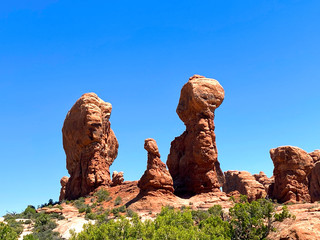 pillars in arches national park