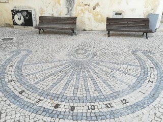 Marco em Santar&eacute;m, Portugal 