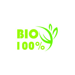 Bio Organic Vector Icon