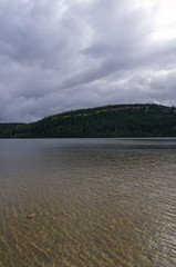 Storm Clouds Looming over Pyramid Lake