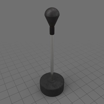 Free standing punching ball