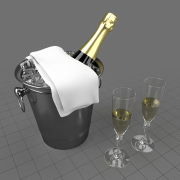 Champagne set