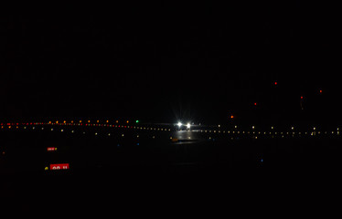 Fototapeta Pas startowy nocą obraz