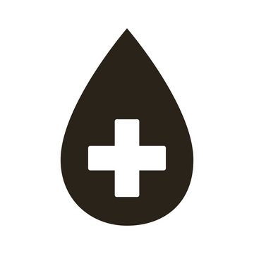 recommend clip art: drop blood medical silhouette icon