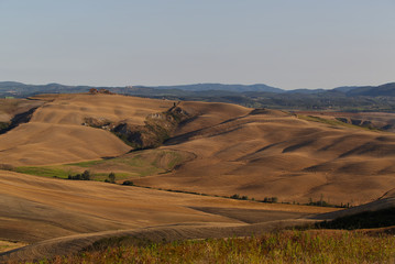 Tuscany landscape, around the city of Siena