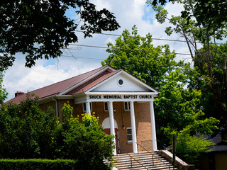 Shuck Memorial Church founded in 1927  named in honor of Jehu Lewis Shuck, a Lewisburg native, who became an early Baptist missionary to China.