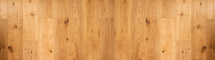 wood background banner wide panorama - top view of wooden solid wood flooring parquet laminate...