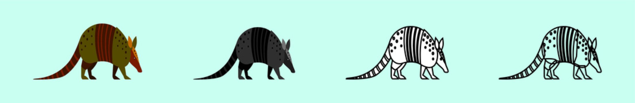 Armadillo Cartoon Photos Royalty Free Images Graphics Vectors Videos Adobe Stock