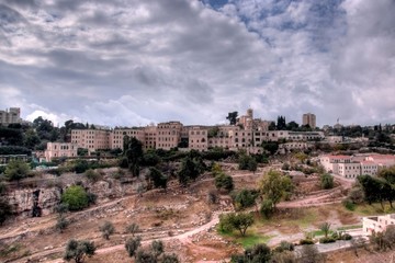 Fototapeta na wymiar jerusalem view