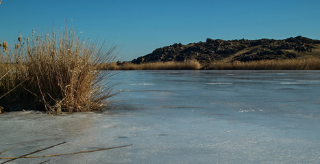 river in the mountains