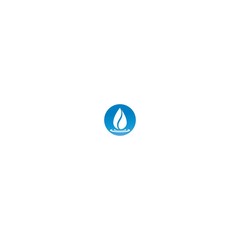 Water Drop Logo template vector icon illustration