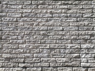 old grey brick wall