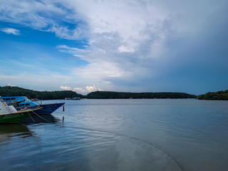 boats on the river