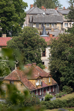 old house in the village