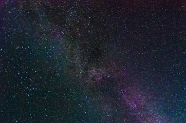 Obraz premium Amazing view on night sky