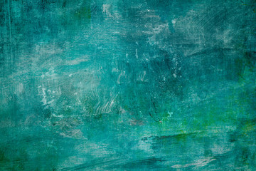 Teal grungy backdrop