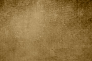 Brown grungy canvas backdrop