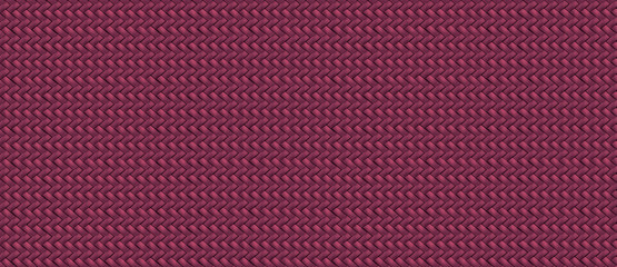 grob verwobener stoff in nahaufnahme, farbig eingefärbt und geflochtenes textil als horizontales banner, textur oder hintergrund 